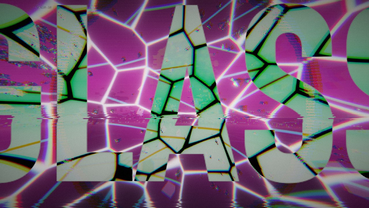 shattering crystal glass with inverted type